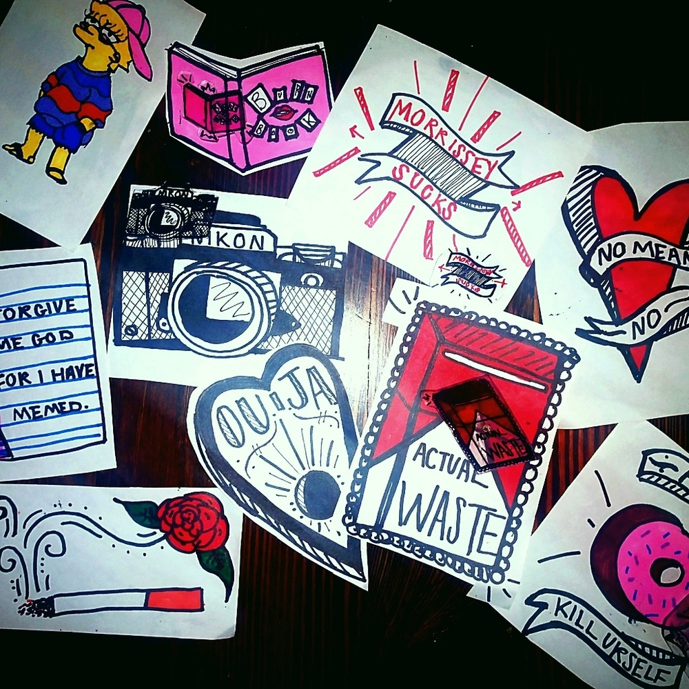 Shrinky dink pin design request